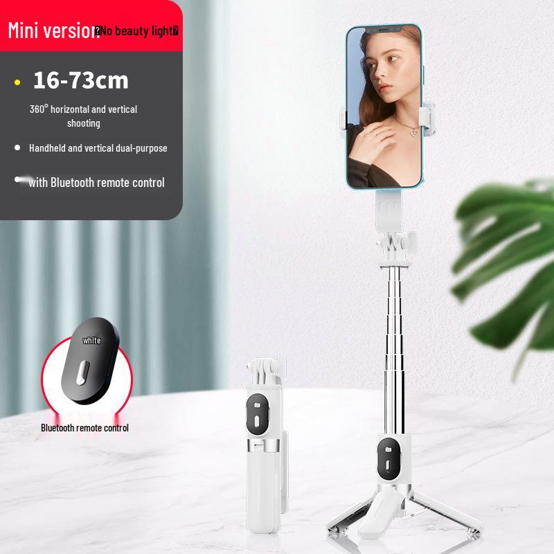 

P08Y Magnetic Selfie Stick with Bluetooth, Fill Light & Desktop Phone Holder for Live Streaming