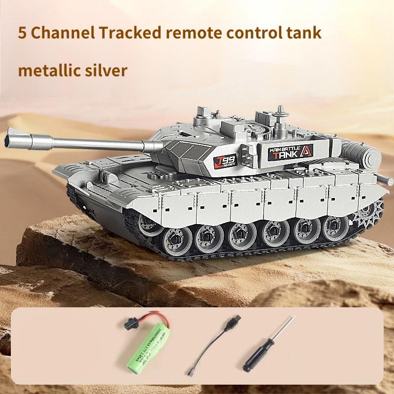 Non-Toxic 5Ch/11Ch Tracked Remote Control Tank Rc Car Toy With Sound Light Radio-Control Clawer Vehicle Children Electric Toys Children Gifts