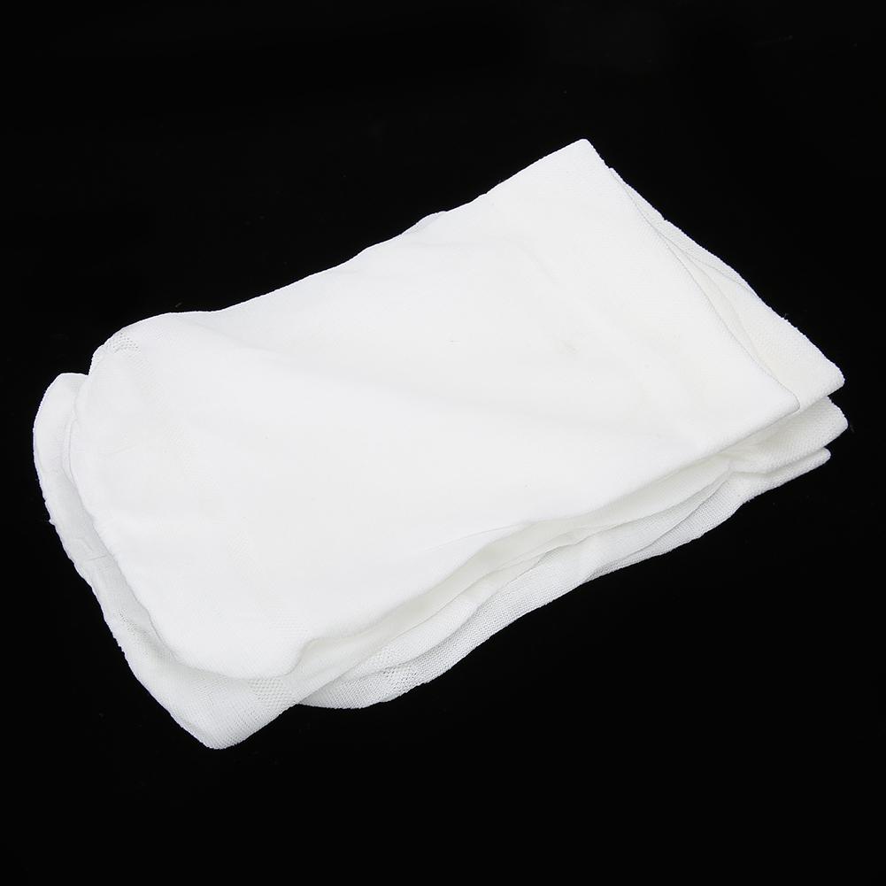 10Pcs 20x12cm Swimming Pool Cotton Filter Bag Sock Replacement Cleaning Tool Accessories