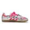 Adidas Originals SAMBA OG Skateboard Shoes Women's Low Top White/Pink/Silver JR0035(Team80-S-BOX)