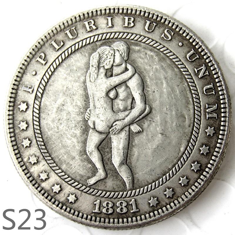 Funny Sexy Sex Make Love Lover Commemorative Coin Souvenir