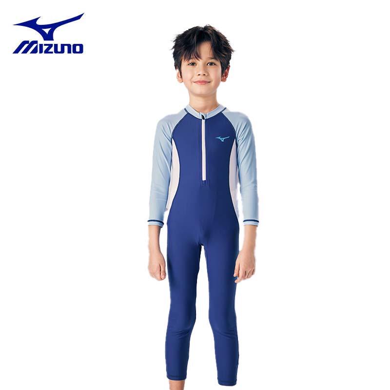 Mizuno Boys  Long Sleeve One-Piece Training Swimsuit 160