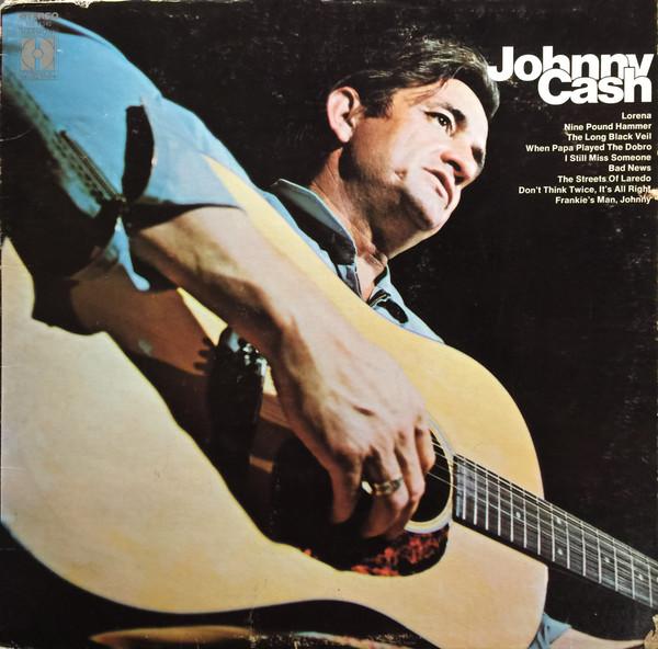Виниловая пластинка JOHNNY CASH Johnny Cash HS11342 Harmony 1969 Канада Рок Б/у