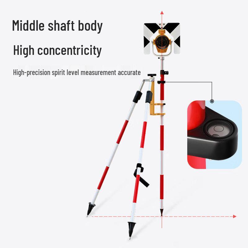 3M Reinforced Prism Pole for Surveying Total Stations