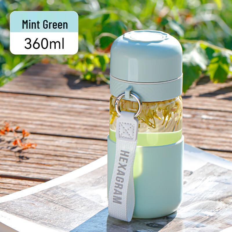 Shangqi Portable Glass Tea Infuser Bottle