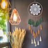 Blessing Gift Tassel Feather Wall Hanging Ornament Craft Tapestry Macrame Blanket Dream Catcher