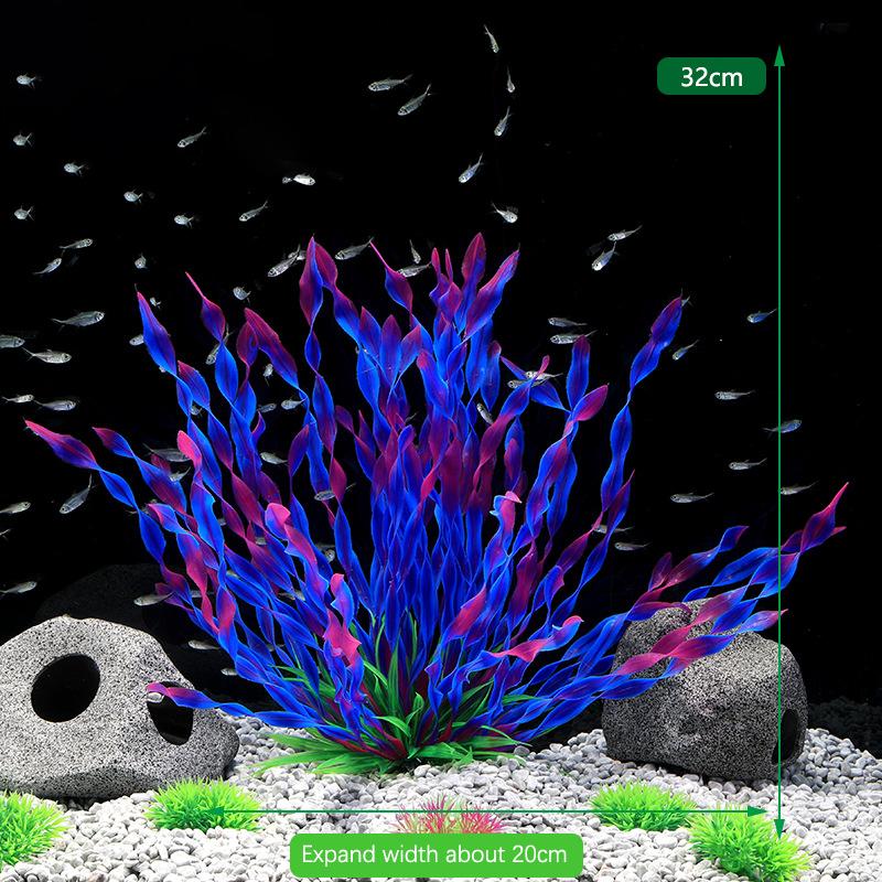 Fluorescent Aquarium Decor Fish Tank Landscaping Coral Simulation Coral Ornaments Small Underwater World Landscape Decor