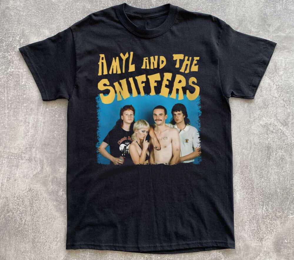 AMYL AND THE SNIFFERS Коллекция группы Все размеры Футболка AR1514 Унисекс Футболка S