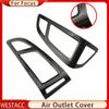 2PCs/set Car Air Conditioning Vent Outlet Panel Cover Sticker Trim for Ford Focus 3 MK3 2015 2016 2017 2018 LHD