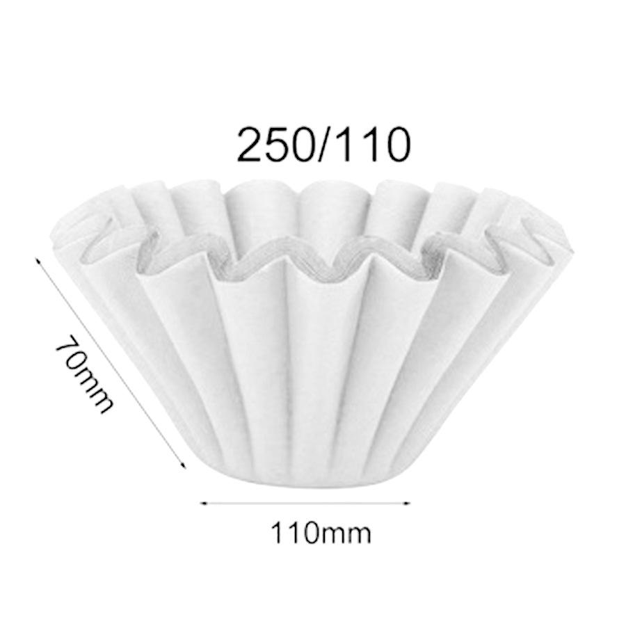 Bowl-Shaped Drip Coffee Filter for Hand-Pour American Coffee Maker
