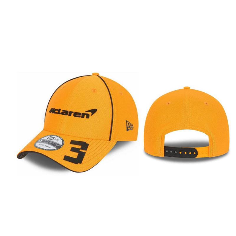 Závodní kšiltovka týmu McLaren F1 - Zakřivený kšilt s logem vozu