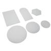 6Pcs Special Shape Mirror Wall Sticker Acrylic Decorative Background Wall Sticker for Home Office