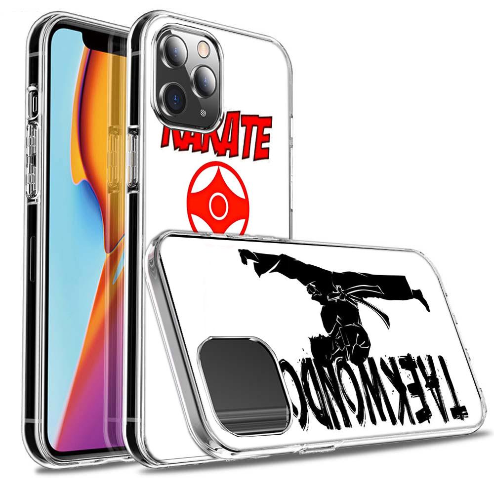 Oyama Kyokushin Karate Phone Case For Iphone 16E 15 Pro 14 Plus 17E 16 17 Pro Max Air 11 12 13 Mini Shockproof Capa Cute Cove