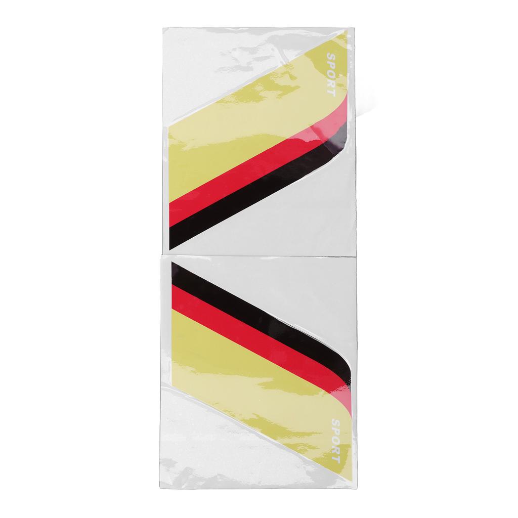 2pcs Car Body Sticker Sports 3 Colors Waterproof Decorative Stripe Decals for Vehicles