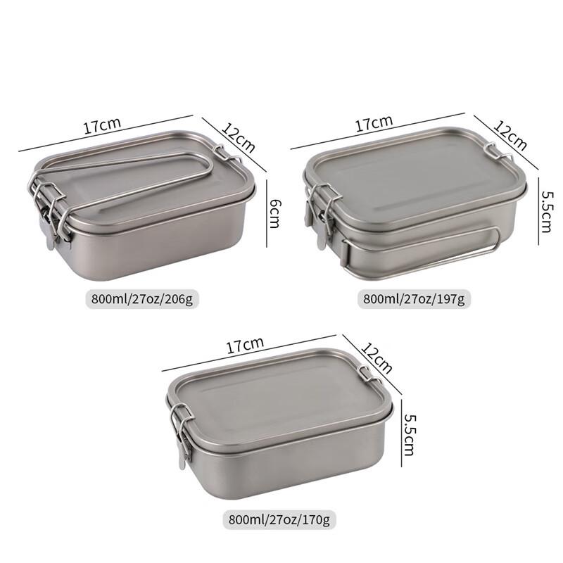 Daoli Outdoor Pure Titanium Lunch Box