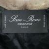 SAM-RONE [Beautiful] Mink fur short Jacket 36 BrownUsed