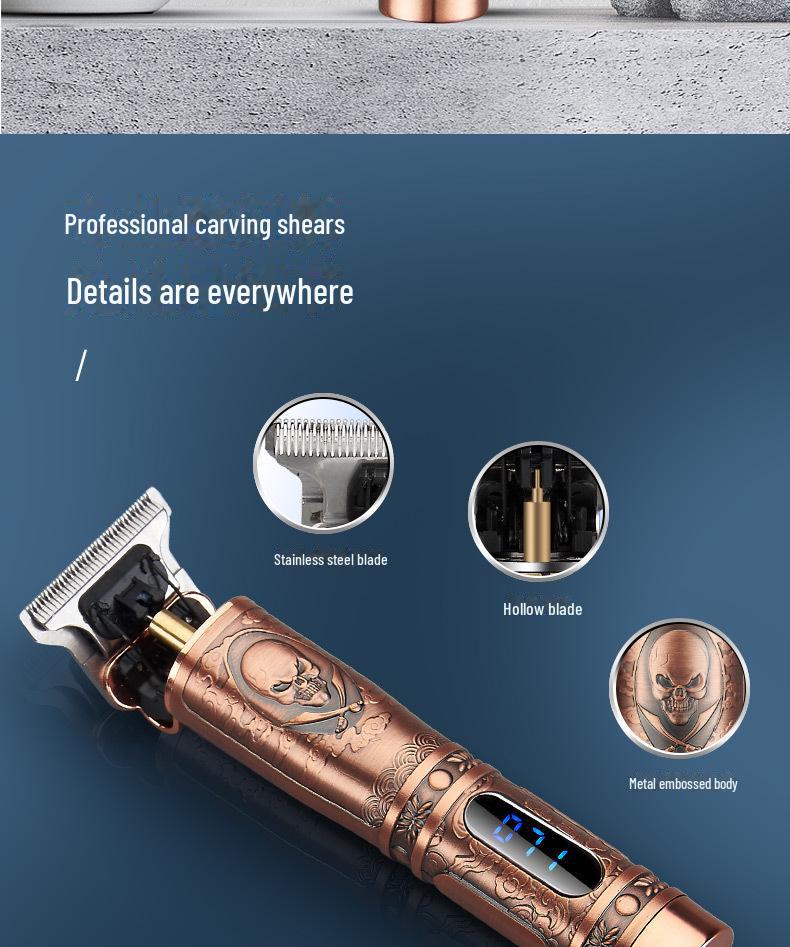 Bolsheng High-End Electric Hair Clipper for Barber Shops and Home Use