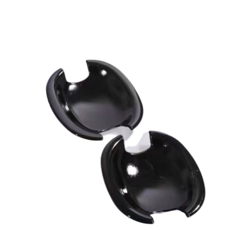 Applicable01-18ToyotaAvensis VersoHandle Carbon Fiber Pattern Door Handle Bright Black Door Handle Bowl