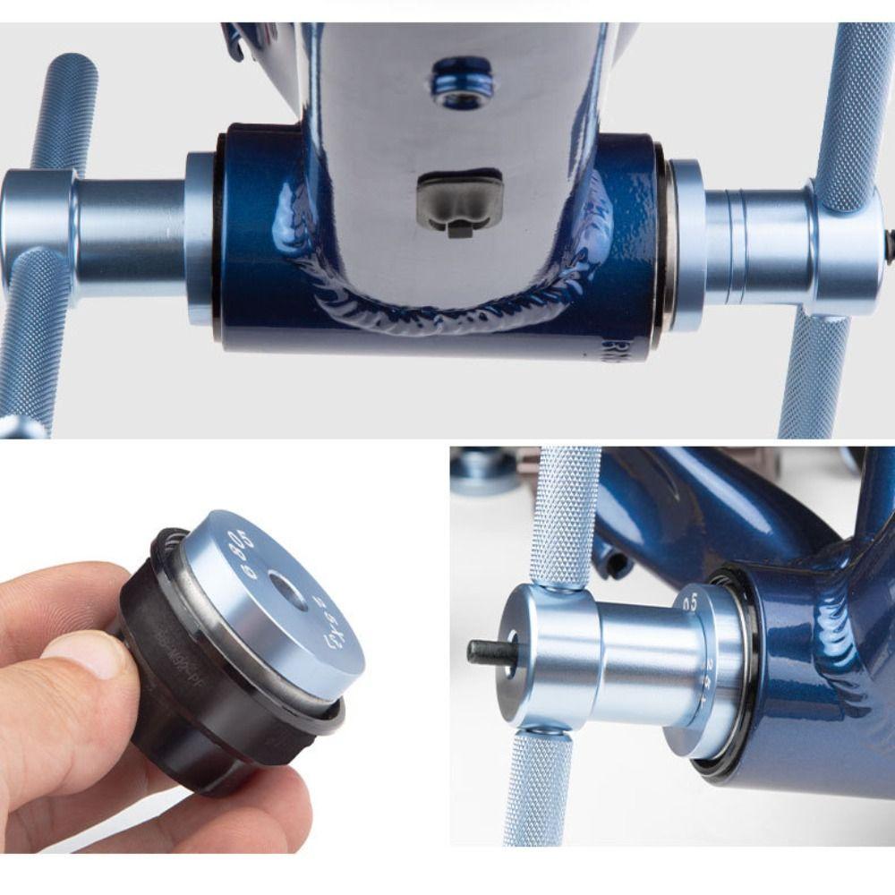 18 Pressure Blocks Bicycle Bearing Installation Tool Wheel Bearing Press Set  Bicycle Maintenance