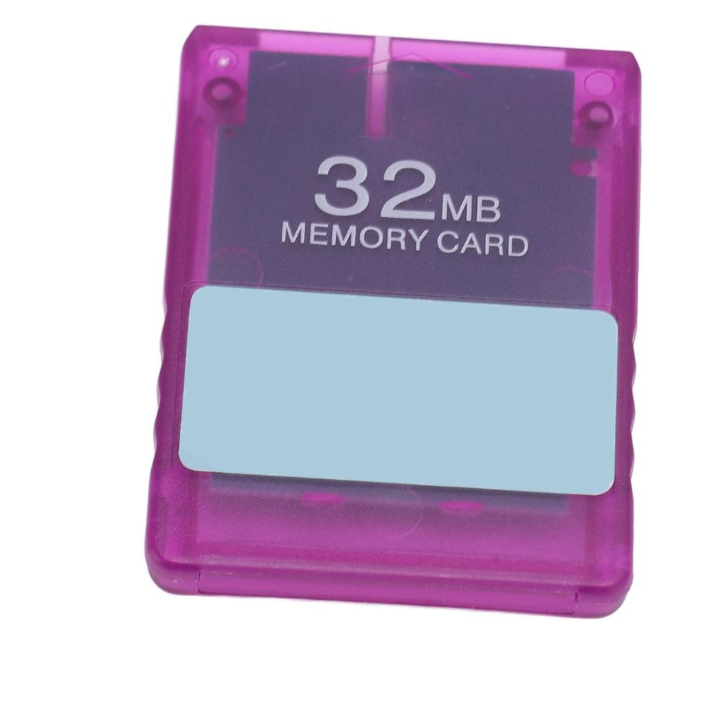 V1.953 Memory Card Professional OPL HD Loader Game Program Card for Game Console Accessories 32MB Transparent Purple