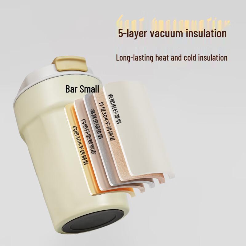 Bear Insulated Stainless Steel Coffee Mug
