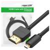 Ugreen Hd127 Kabel Micro Hdmi - Hdmi 4K 3D 1M (Czarny)