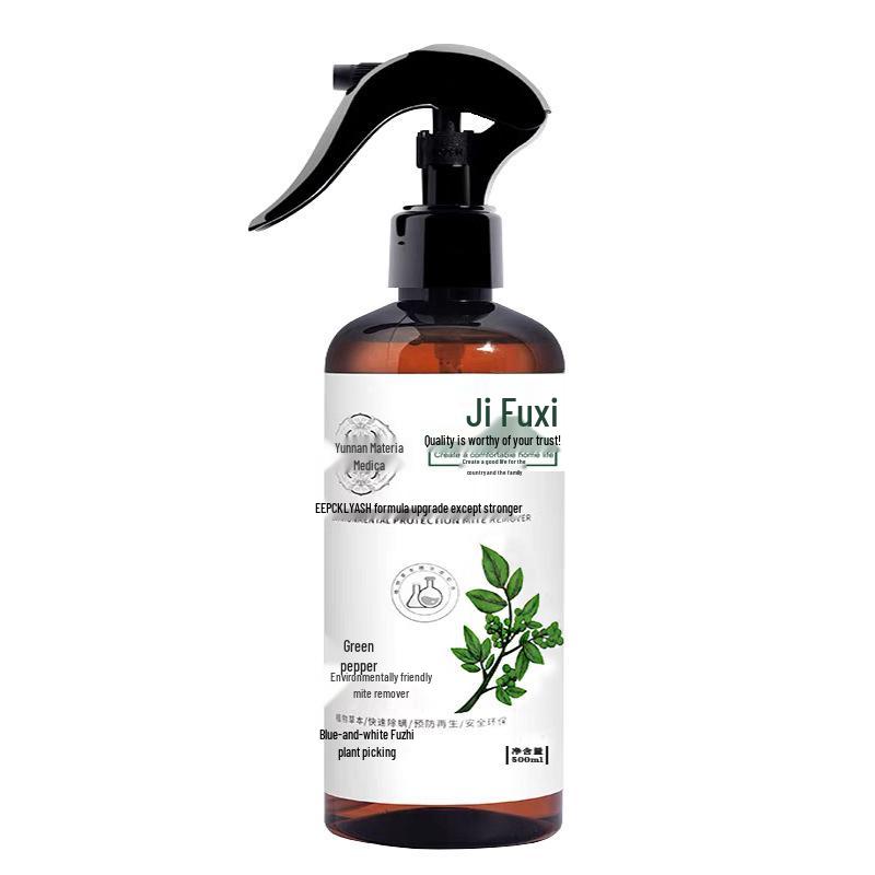 Sichuan Pepper Anti-Mite Spray for Bedding and Clothing – Safe for Pregnant Women and Infants.