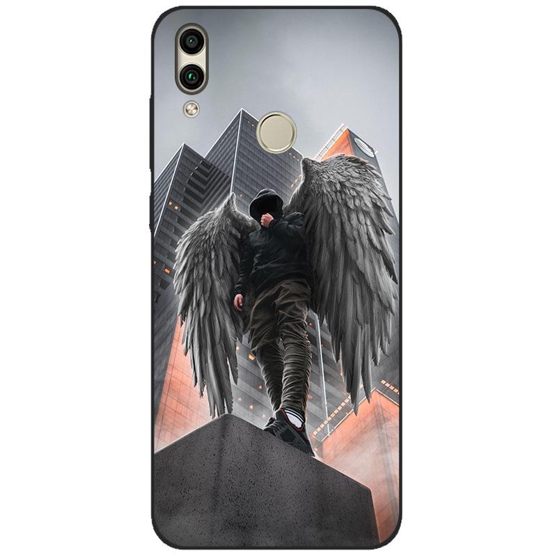 For Huawei Honor 8C 8 C Shockproof Protective Phone Case on Honor 8C Fashion Silicone Cover Honor8C Case 6.26" Honor 8C Case