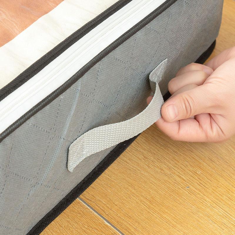 Under-bed Storage Bag Drawer Type Blanket Storage Box Cloth Art Clothes Under Bed Quilt Organizer Dustproof  Storage Organizer