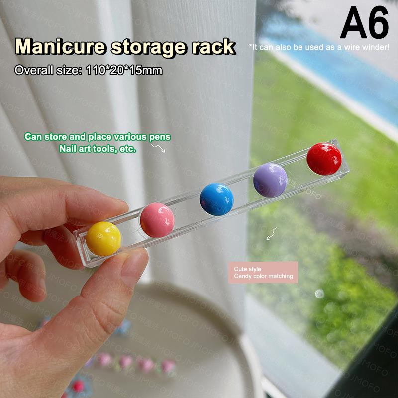 

Мультяшный держатель-подставка для кистей для ногтей для салона, стойка для ручек, аксессуар, органайзер для инструментов для маникюра, чехол-переноска для кистей для нейл-арта, хранение