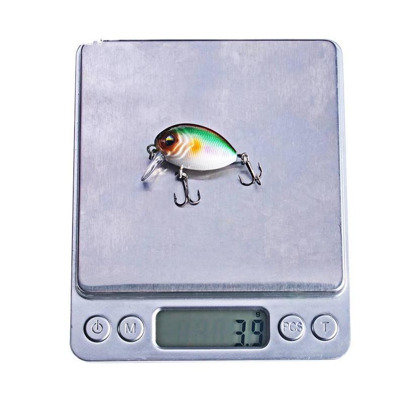 12No.3.8CM3.8GFloating Rock Small Fat Lure Bait Bionic Fake Bait Universal for Freshwater and Saltwater Bass and Mandarin Fish