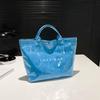 Tendência de Moda Bolsa Tote Casual de Grande Capacidade: Bolsa de Mão Versátil para o Dia a Dia