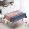 Beautiful Natural Scenery Printed Tablecloth Stain Resistant Waterproof Outdoor Camping  Kitchen Table Home Decor