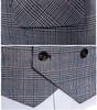 Pánská retro kostkovaná dvouřadá vesta, velká velikost - Business casual vesta na jaro a podzim