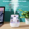 Air Humidifier USB Large Capacity Double Spray Port Aroma Diffuser Essential Oils Color Light for Home Bedroom Office