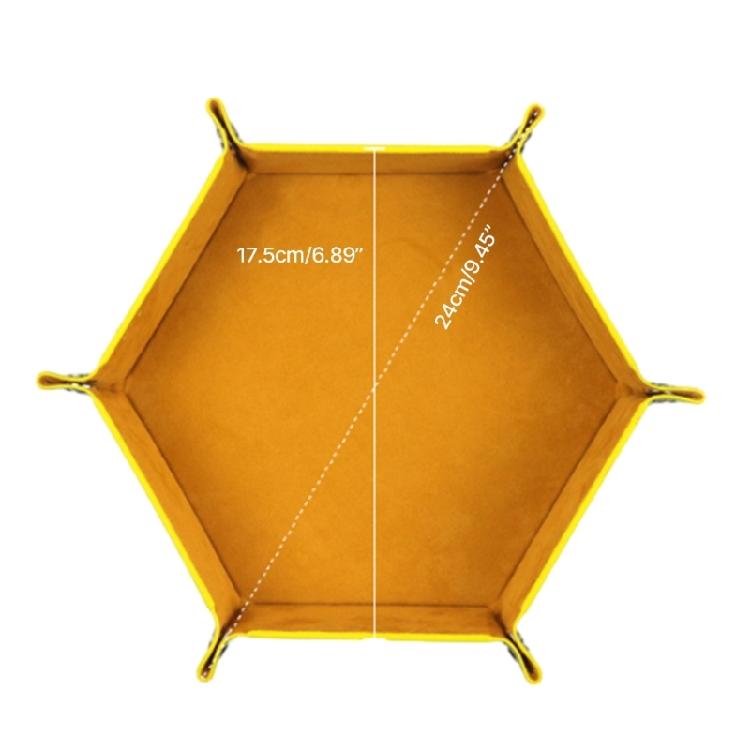 Dices Folding Tray PU Leather Velvets Holder Portable Folding Dices Rolling Tray