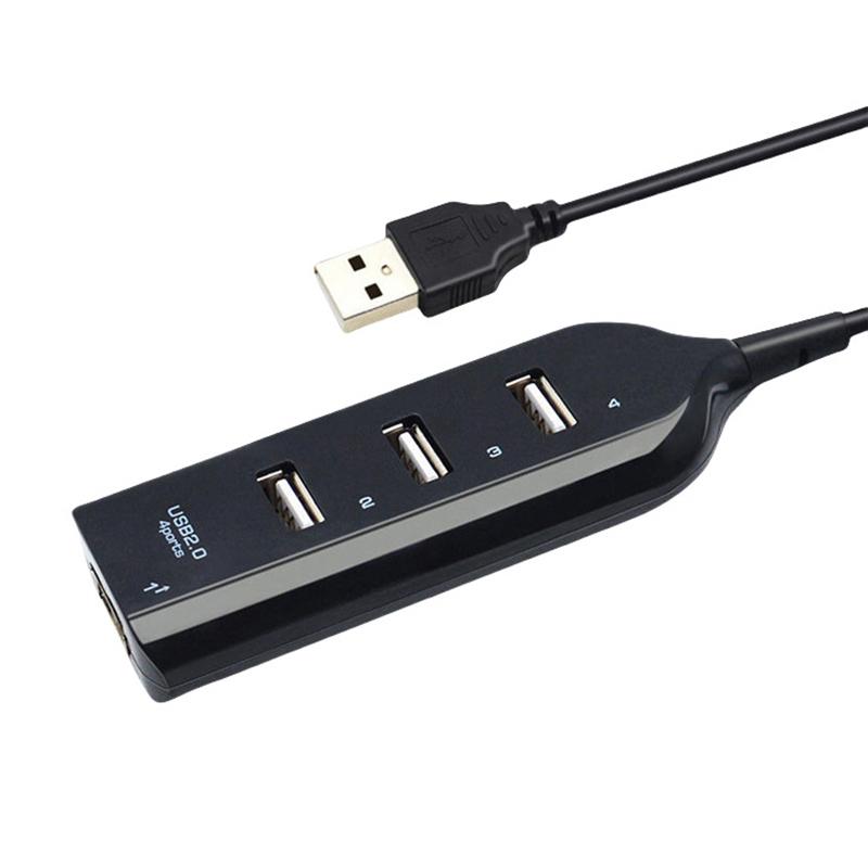 

1Pcs Universal Usb Hub 4-Port Cable High-Speed Mini Hub Socket Laptop Mode Distributor Cable Adapter