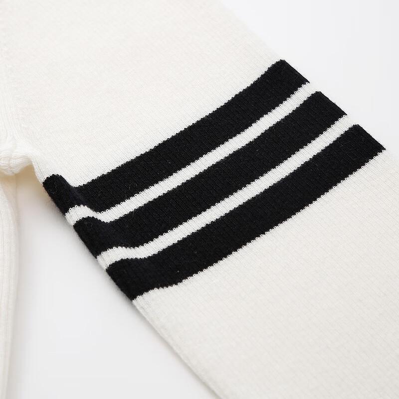 Women's Fine Wool Hooded Striped Thin Knit Cardigan