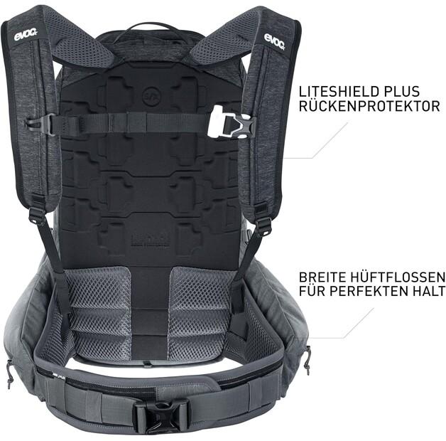 Рюкзак Evoc Trail Pro 26 S/M black/carbon grey (100117128-S-M)