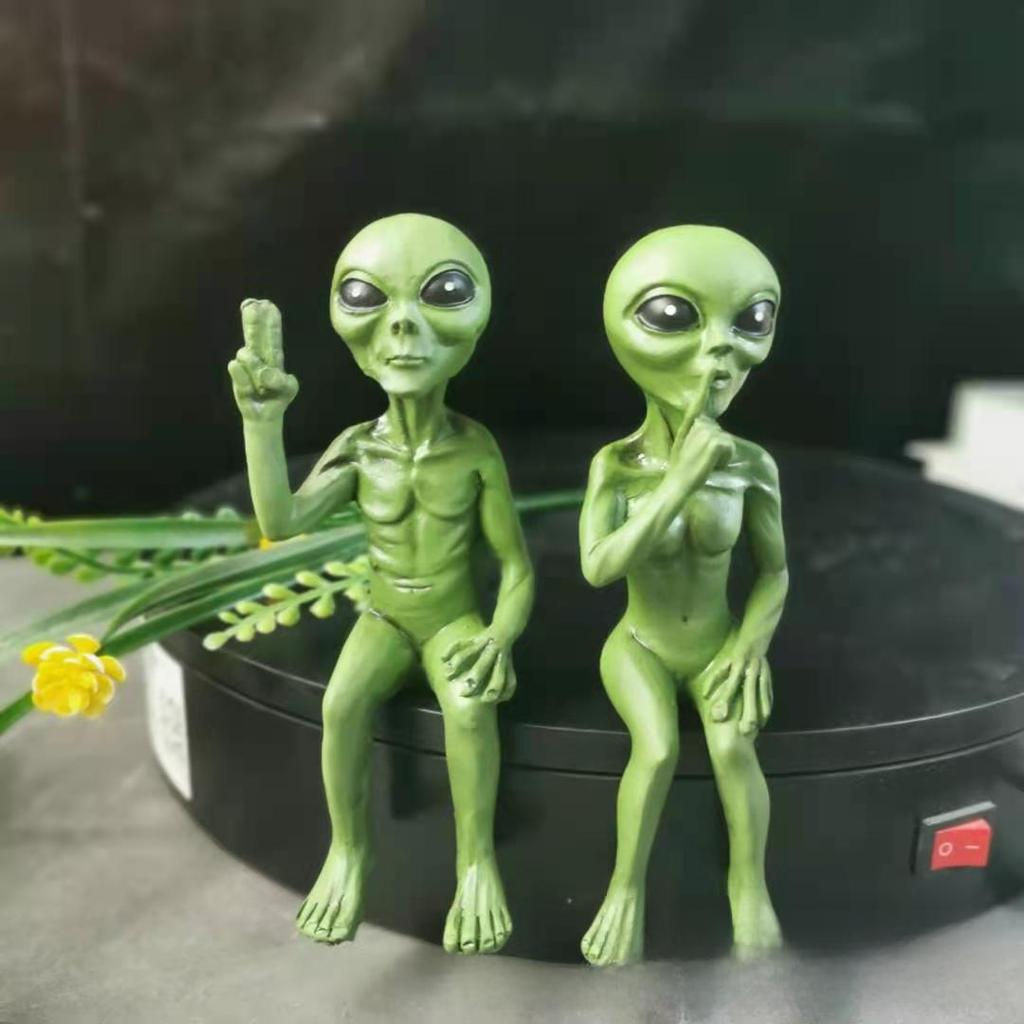 زخارف حديقة من الراتنج القزم الأجنبي والملاك عبر الحدود لعيد الميلاد والهالوين