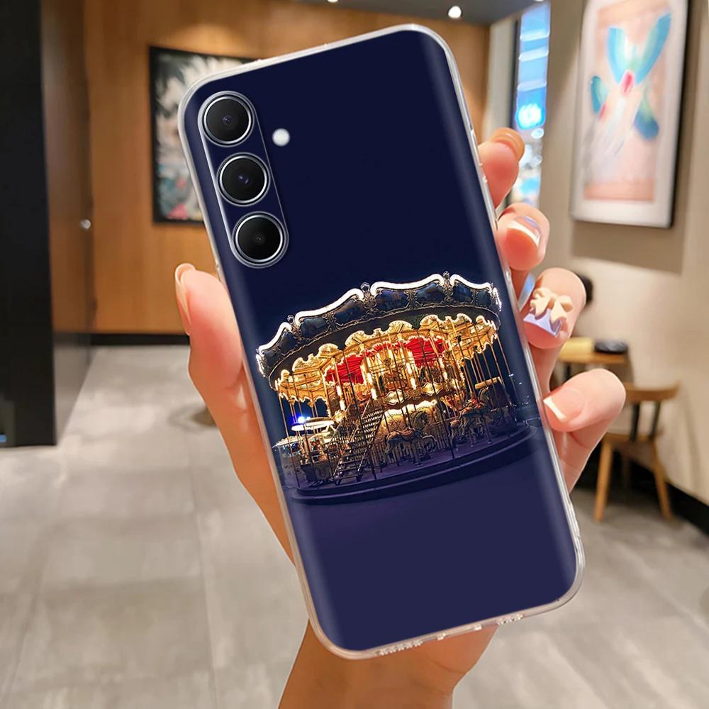 For Samsung A36 Cases Silicon Soft Phone Cover For Samsung Galaxy A36 5G GalaxyA36 Transparent TPU Back Coque Capa Fundas marble