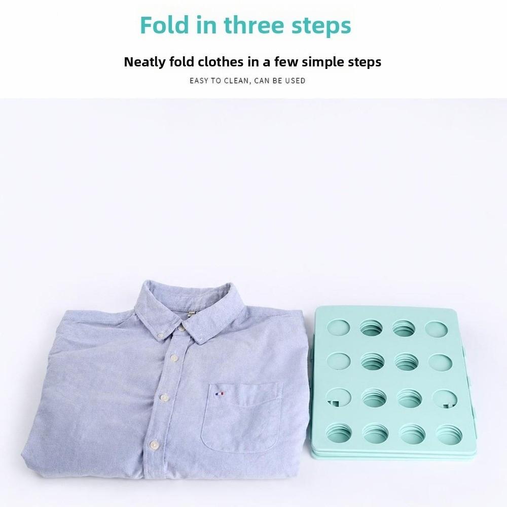 Detacha Lazy Person Shirt Folding Board Durable Practical Plastic Clothes Folder Plastic Easy Fast Foldable Clothes Folder Kids