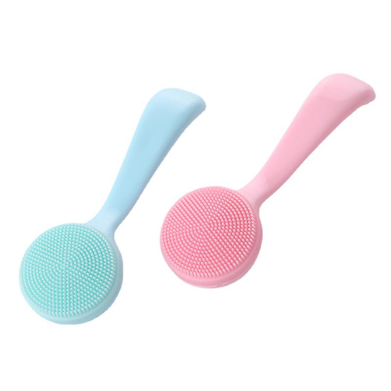 Portable Silicone Facial Cleansing & Makeup Remover Brush - Soft Blackhead Remover Tool
