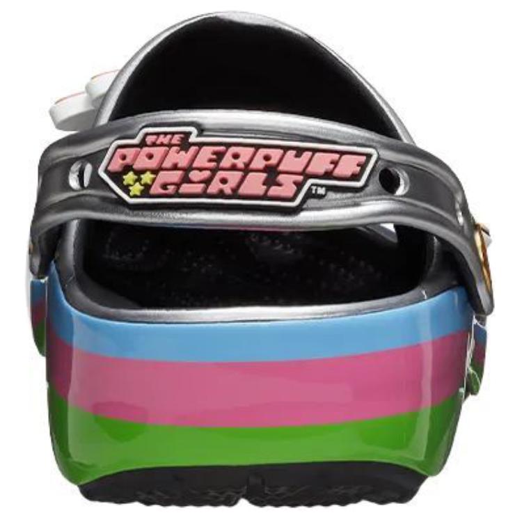 Crocs The Powerpuff Girls x Classic Clog Metallic Silver Unisex Sneakers 210256-001
