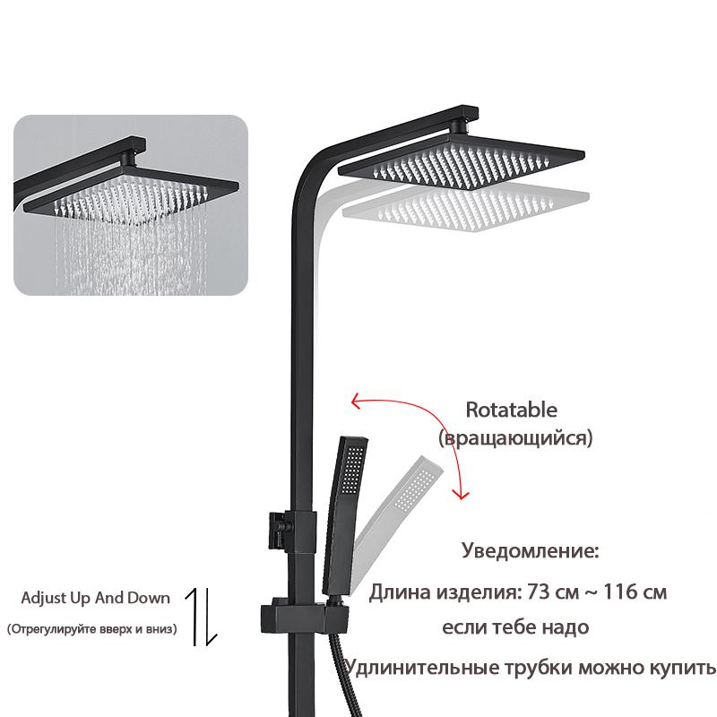 Thermostatic Digital Display Shower Faucet Set Shower Mxer Crane Shower Bath Faucet Bathtub Shower Mixer Taps Bidet Faucet