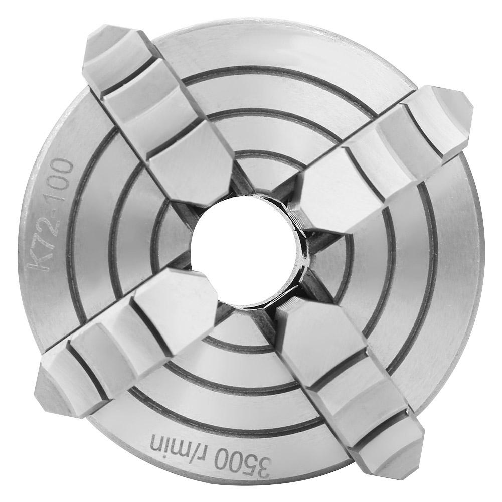 4inch SANOU K72 100 4 Jaw Independent Reversible Metal Lathe Chuck Turning Machine Accessories