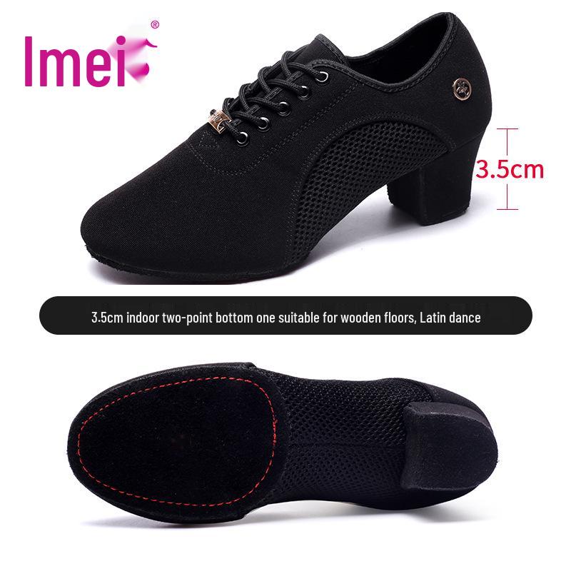 

Mesh Oxford Cloth Women s Summer Professional Latin Dance Shoes | Soft Sole Square & Ballroom Dance Shoes 34