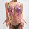Cross-Border Summer Street Fashion: Handmade Body Chain with Bright Sequins