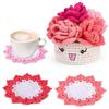 Adults & Kids Crochet Kits for Beginners, Crochet Kits to Make Colorful Cup Mat
