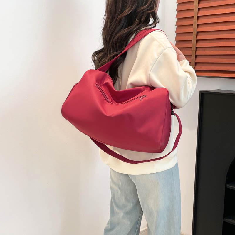 Unisex Lightweight Sports Travel Bag with Large Capacity and Shoe Compartment